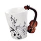 thumbnail image 2 of 400 ml de instrumentos musicales taza de cerámica taza de café taza de música regalo violín A, 2 of 3