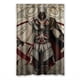 thumbnail image 1 of Cortina de ducha de Assassin's Creed, juego de cortina de baño con ganchos, tamaño 48 x 72 pulgadas, 1 of 3