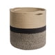 thumbnail image 1 of Cesto Perchas Cuerda Tejida Decorativa Cesto De Ropa Sucia Cesto De Lavandería Negro30cm, 1 of 5