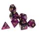 thumbnail image 3 of 7 Uds Dados Poliédricos Para Juego De Troqueles De Juguete Púrpura Negro, 3 of 5