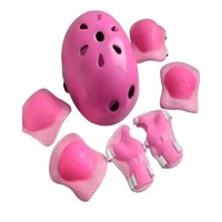 Genérico - Kit De Protección Infantil Para Patines Rosado