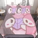 thumbnail image 1 of My Melody Rabbit 3 Pieces Bedding Sets Soft Comforter Sets Decor Bedroom Gifts, 1 of 5