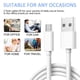 thumbnail image 4 of Cable de carga micro USB de 2 m para Samsung Galaxy Note, Tab AE S2 3 4 de 7,0", 8,0", 9,6", 9,7" y 10,1" (SM-T280/350/580/377/560/713/813/230/530)., 4 of 6