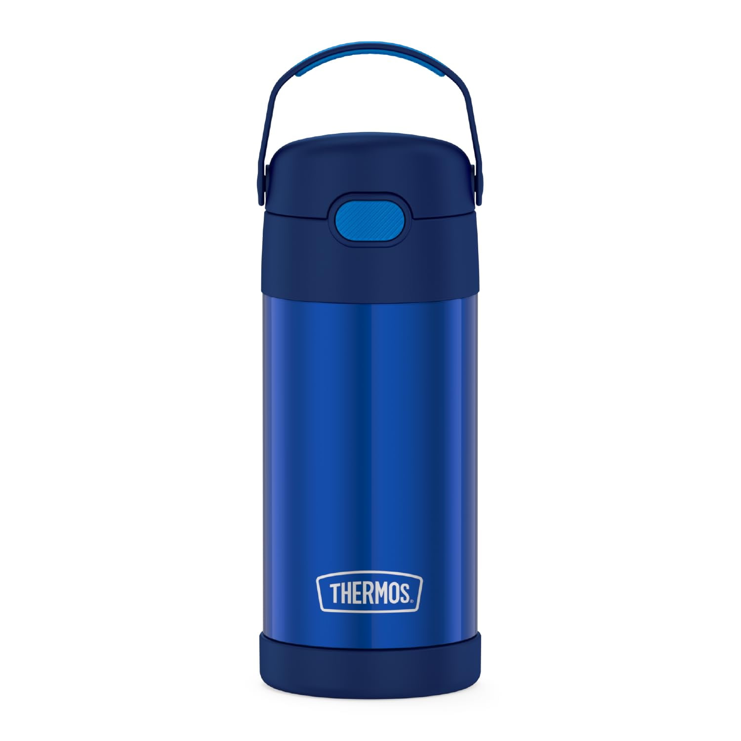 Botella De Pajita Para Niños Con Aislamiento Al Vacío Thermos Funtainer 350 Ml
