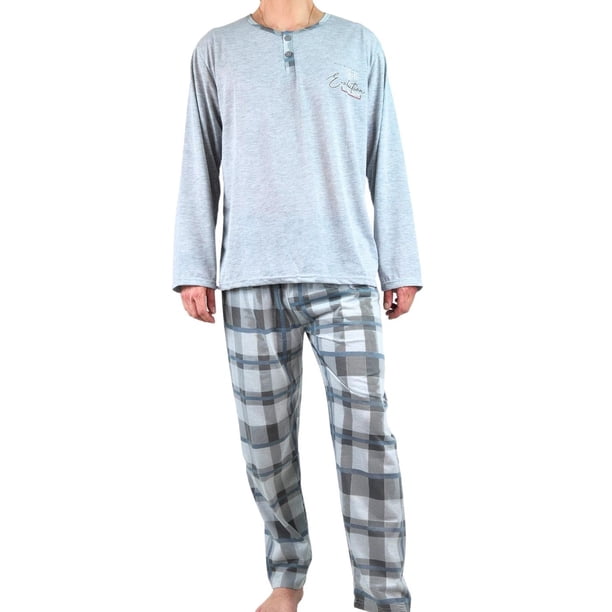 Pijama Hombre Manga Larga Verano 528