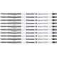 thumbnail image 1 of Recarga de bolígrafo Schneider 775 1,0 mm negro, paquete de 10, 1 of 2