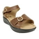 thumbnail image 3 of Sandalia New Walk Doble Broche Café, 3 of 6