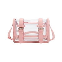 Ecosusi Bolso Mensajero Jane Para Tablet 10.2” - Rosado Transparente