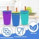 thumbnail image 3 of Pajita de repuesto y válvula de mordida Zak Designs Kelso compatible con botellas de agua de 15 oz, duraderas y libres de BPA, 3 of 5