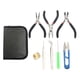 thumbnail image 1 of Juego De Alicates De Herramientas Para Hacer Joyas De Acero, 8 Uds., Pendientes Artesanales Con Bolsa, 1 of 5
