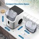 thumbnail image 5 of Máquina de hielo COWSAR tipo nugget de 35 lb/24 h con limpieza automática, portátil, 5 of 7