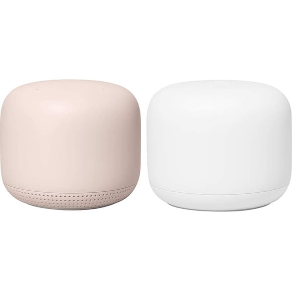 Sistema Wi-Fi Mesh Google Nest WiFi AC2200 2.ª generación, paquete de 2