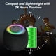 thumbnail image 5 of Parlante Bluetooth, Mini Parlante Bluetooth JYX Estéreo Para Fiestas De 10 W Con Luz Rgb, Alcance Bluetooth De 10m, L7-Black, 5 of 9