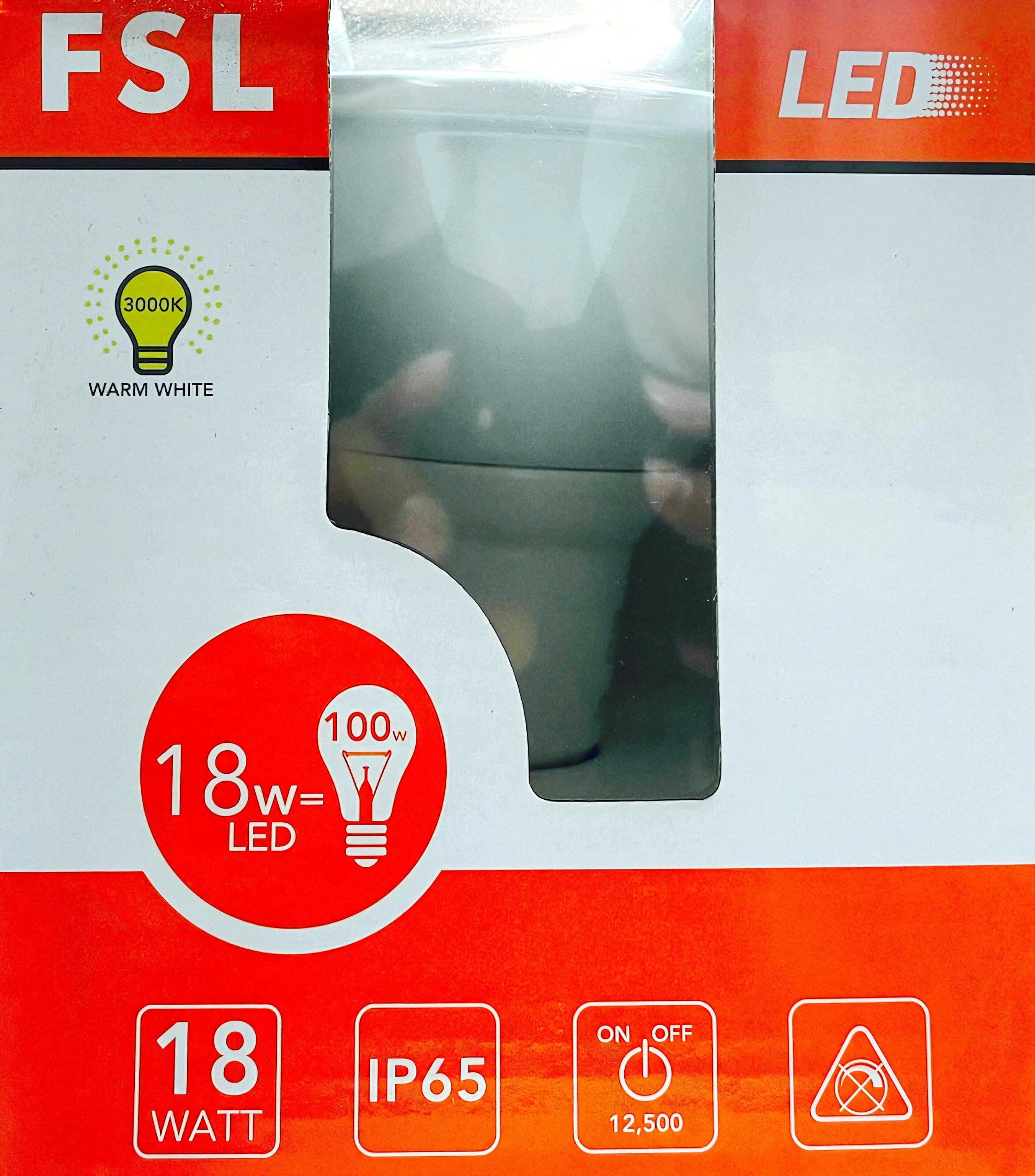 Ampolletas Led Par 38 18W Ip65 Luz Cálida – Fsl