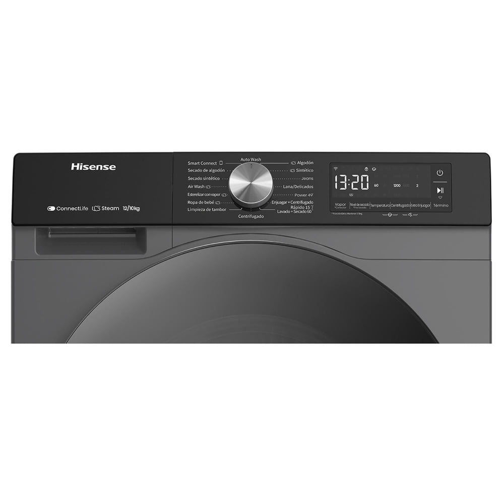 Hisense WD3S1243BT 12/8 kg Titanium, foto 6