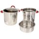 thumbnail image 2 of Olla para pasta ExcelSteel de acero inoxidable multifuncional de 8 cuartos, 2 of 5