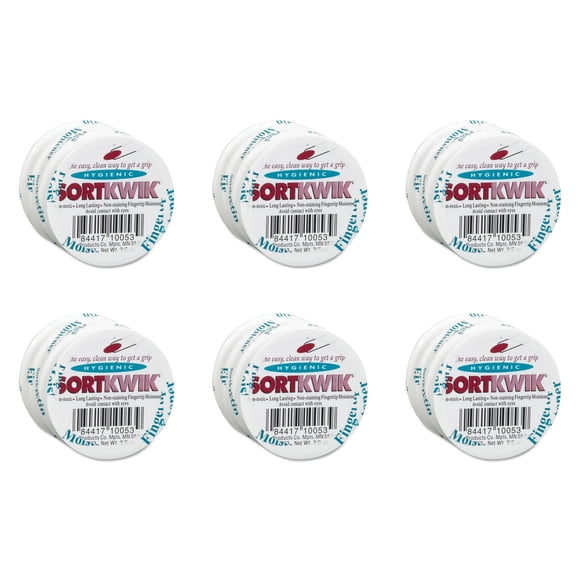 Humectante para Puntas de Dedos Lee Sortkwik 6 Sets 3x11ml