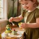 thumbnail image 2 of Juego de té de madera RRIBOUDWAN para niños pequeños de 3 a 5 años, 2 of 9