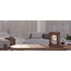 thumbnail image 2 of Reloj Bulova B1848 Nordale, caja de madera maciza, acabado nogal, 2 of 3