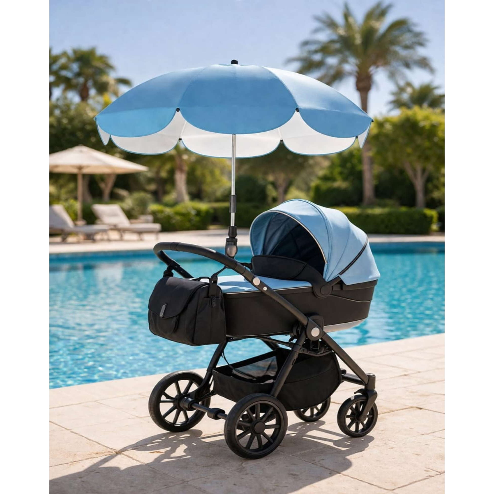 Myl Todo Hogar - Sombrilla Para Coche De Bebé Con Protección Universal Y Flexible