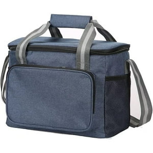 Genérico - Lonchera Térmica Azul Gran Capacidad Aislante Y Resistente