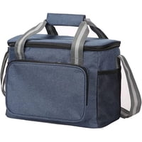 Genérico - Lonchera Térmica Azul Gran Capacidad Aislante Y Resistente