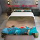 thumbnail image 1 of 3pcs Korean Idol Themed Printed Bedding Set Duvet Cover and Pillowcases, 1 of 5