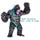 thumbnail image 4 of Figura de acción TWCare King Kong vs Godzilla Attack 16,5 cm, 4 of 4