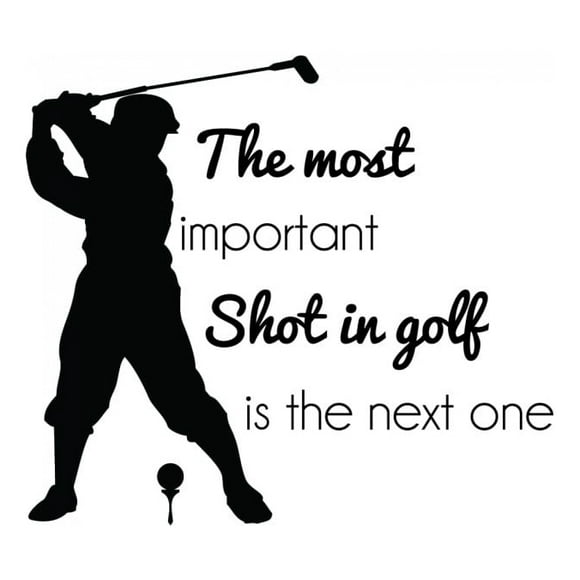 Decomural The Most Important Shot Golf WS-43062