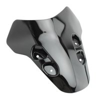 Magideal - Parabrisas De Motocicleta, Deflector De Aire Y Viento Apto Para 2021, Reemplazo Directo De Motocicleta, Piezas De Repuesto Duraderas Negro