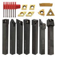 Ioensy - Portaherramientas De Torneado De Torno De 21 Piezas Dureza Durable Alta Resistencia