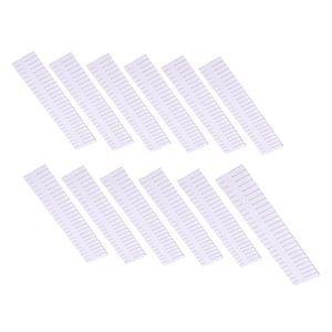 Magideal - Divisor De Cajones Para Oficina, Fácil De Usar, Antideslizante, Organizador De Calcetines Para El Hogar, Cajón De Cocina, Herramientas Para Armario De Blanco