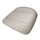 thumbnail image 2 of Asiento De Coche Trasero De Cuero De PU Universal Cubierta Inferior Cojín Cojín Material Suave Frente Gris, 2 of 5
