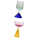 thumbnail image 2 of Taza Para Beber De 2 Piezas, Tazón De Vidrio Colorido Para Pudín, Naranja Y Azul, 2 of 5