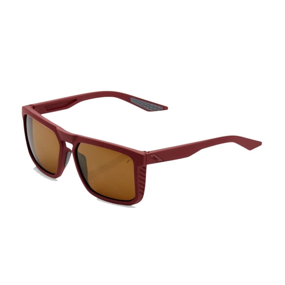 Gafas de sol 100% RENSHAW Soft Tact Crimson con lentes de bronce