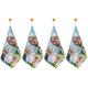 thumbnail image 1 of Harry Kane-theme Hand Towel Soft Absorbent Kitchen Bathroom Hanging Hand Towel Quick-Dry Non-Shedding Household Small Square Towel 4pcs, 1 of 6