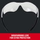 thumbnail image 3 of Gafas de seguridad Craftsman, ligeras y transparentes, paquete de 4, 3 of 7