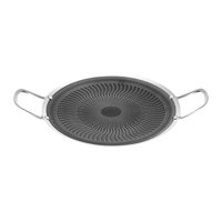 Bothyi - Parrilla Coreana Para Barbacoa, Utensilios De Cocina Multiusos Para Senderismo, Barbacoa, Restaurante, 34 Cm