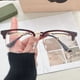 thumbnail image 4 of Gafas bloqueadoras de luz azul, gafas de moda de doble haz, montura de gafas anti-luz azul, 4 of 5