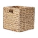 thumbnail image 2 of Cesta De Almacenamiento Plegable De Jacinto, Organizador De Almacenamiento Para Dormitorio, Mesa De Escritorio, 30 Cm X 30 Cm X 30 Cm, 2 of 5