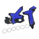 thumbnail image 5 of Panel De Cubierta Protectora, Protector De Marco De Motocicleta Premium Para Honda Crf300L, Azul, 5 of 5