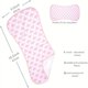 thumbnail image 2 of 4 Packs Ultra-Soft Cotton Burping Clothes - Large, Absorbent, Waterproof Baby Burp Cloths In Cute Unisex Designs, 2 of 5