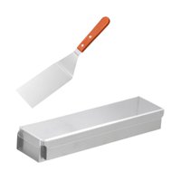 Bothyi - Molde Rectangular Para Tartas De Mousse Y Tiramisú Con Tapa Acrílica Larga Para Cocina De Restaurante Interior