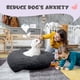 thumbnail image 5 of Cama de peluche para mascotas, cama redonda con forma de donut para perros pequeños, suave y relajante para perros y gatos, cómoda cama para gatos, diámetro exterior de 40 cm, 5 of 5