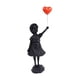 thumbnail image 3 of Estatuilla De Resina, Decoración Coleccionable, Estatua De Niña Para Gabinete De Dormitorio Interior, Negro, 3 of 3