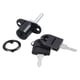 thumbnail image 5 of Cerradura De émbolo Para Gabinete, Cerradura De émbolo Para Puerta Corredera, Escritorio, 19mm, Negro, 5 of 5