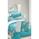 thumbnail image 2 of Cubrecama Quilt Sherpa 2 Plazas - Turquesa Flores M915, 2 of 2