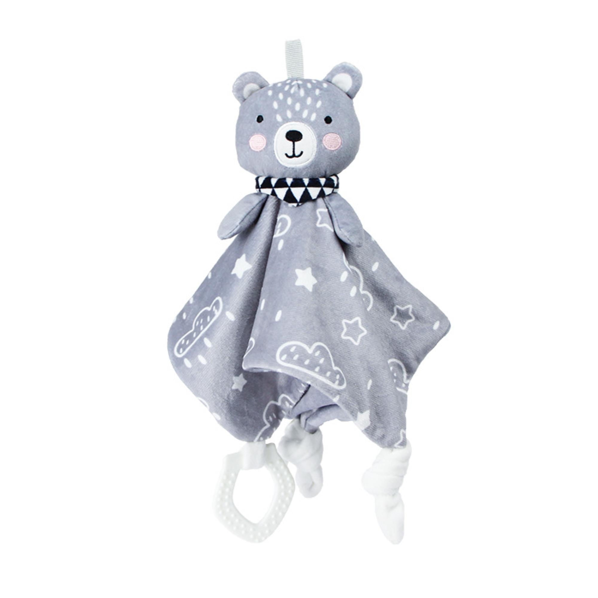 Kidz Time - Accesorios Bebé Toalla Calmante Animalitos Surtido 1 Un Solid Color