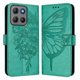 thumbnail image 1 of Funda Cartera Mariposa Para Motorola Moto G17 Power Con Soporte Y Ranuras Para Tarjetas Verde, 1 of 6