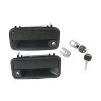 Magideal - 15742229 15742230 Accesorio De Repuesto Para Automóvil De Ensamblaje Simple Con Llaves Manijas De Puerta Exteriores Con Cilindros De Cerradura 1 Par